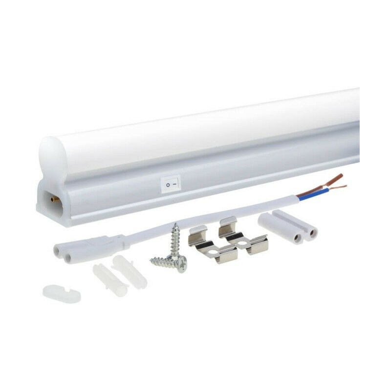 foto del prodotto tipo barra led t5 con interruttore 16w 1280lm 90w ip20 1170mm bianco naturale 4000k