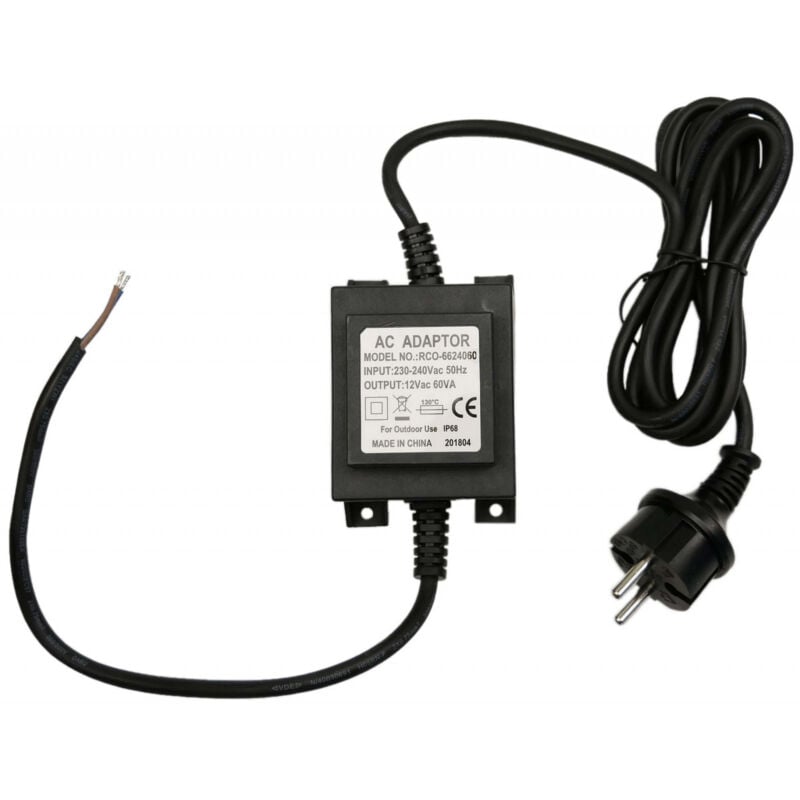 foto del prodotto tipo impermeabile ac ip68 30w 12v trasformatore