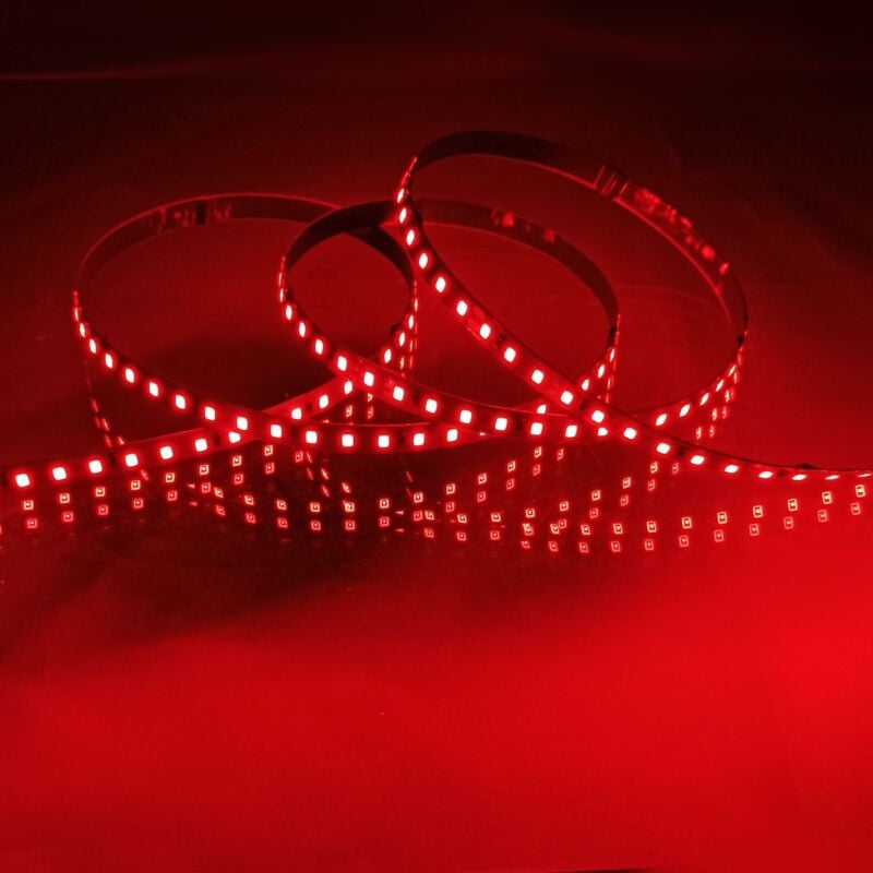 foto del prodotto tira led 24v colore 120led m pcb 8mm 12w m ip20 5 metri strips led jandei