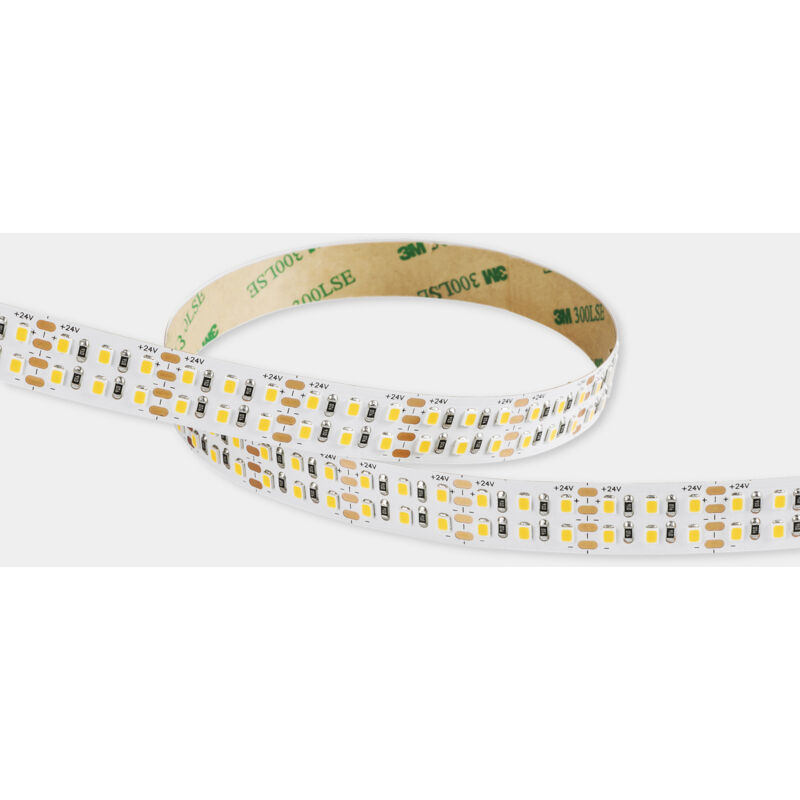foto del prodotto tira led on advanced double led 96 blanco c lido 2700k cri 90 ip20 7385lm para interior de pared, techo en sal n, oficina, comedor
