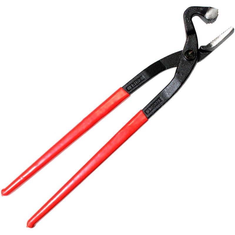 foto del prodotto tirachiodi curvo con pallino e manico plastificato