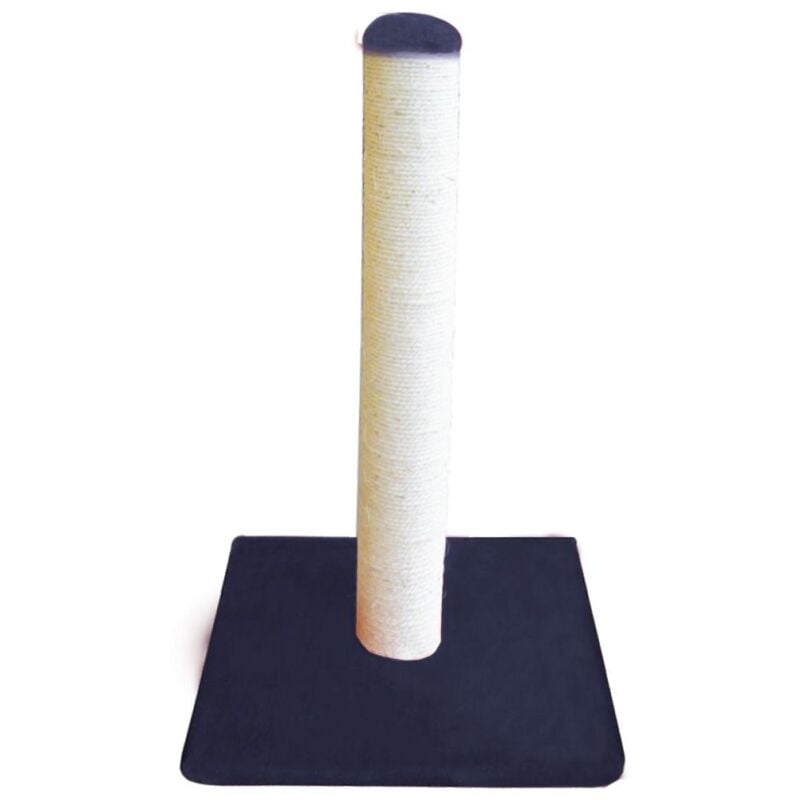 foto del prodotto tiragraffi a colonna berlino in sisal per gatti colore blu 38x38x59 cm