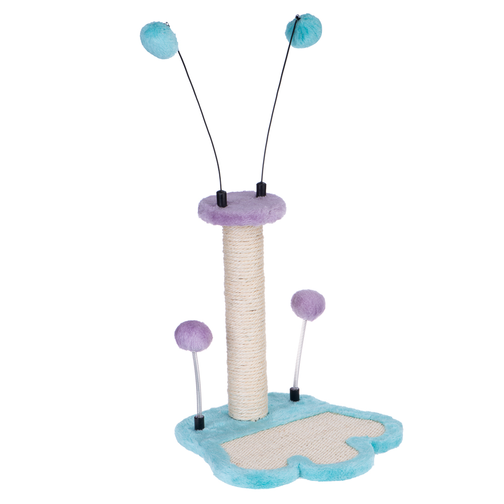 foto del prodotto tiragraffi a colonna finny blu rosa