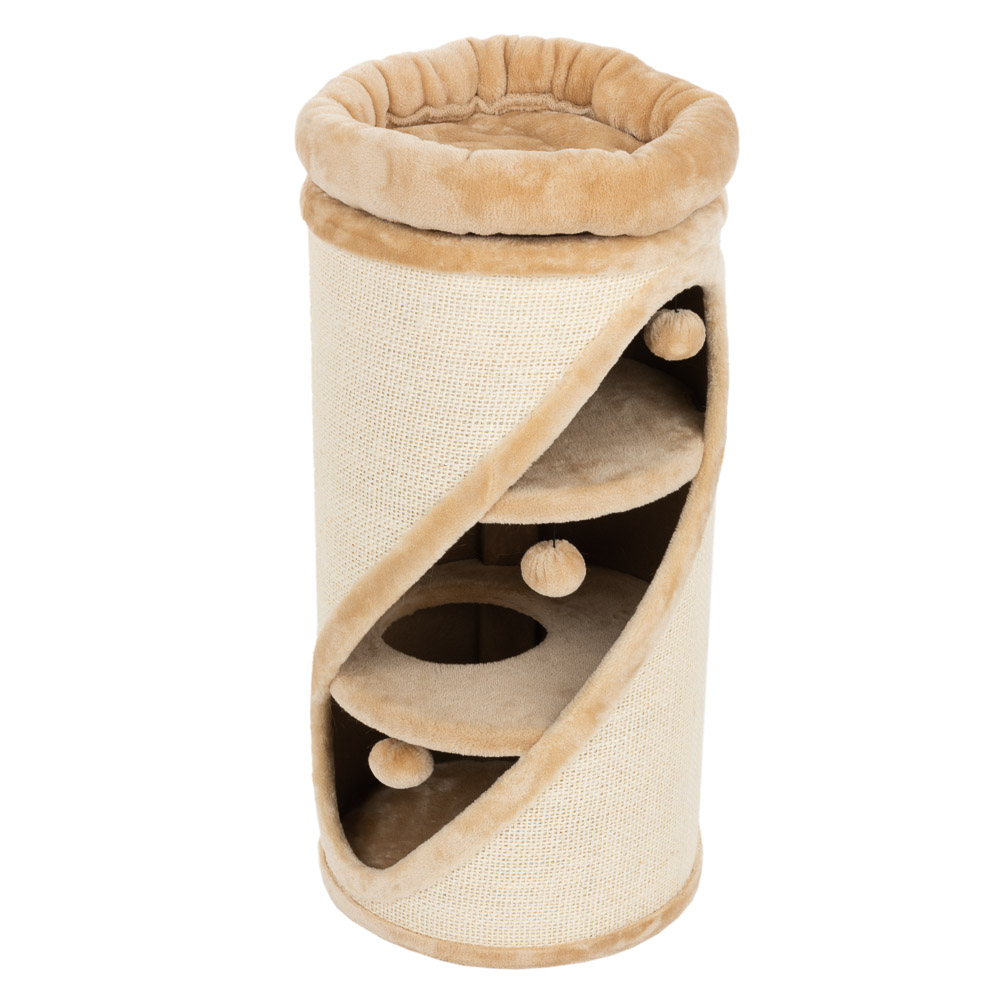 foto del prodotto tiragraffi a torre diogenes diagonal basic beige