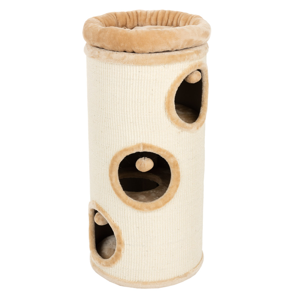 foto del prodotto tiragraffi a torre diogenes l beige