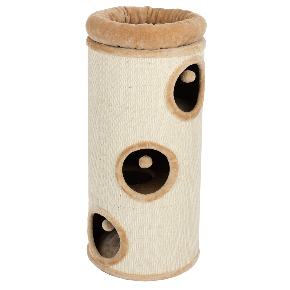 foto del prodotto tiragraffi a torre diogenes xl beige