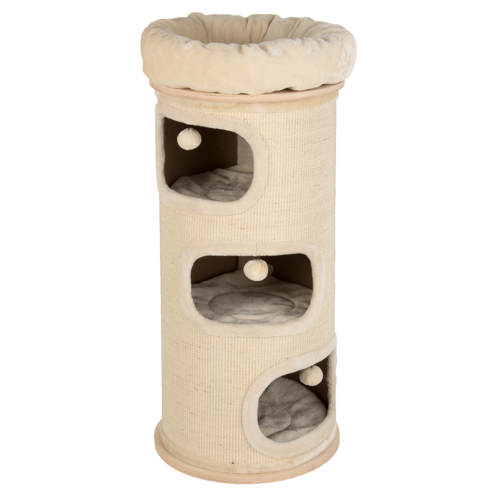 foto del prodotto tiragraffi a torre natural paradise primrose mis. xxl, h 110 x 49 cm crema