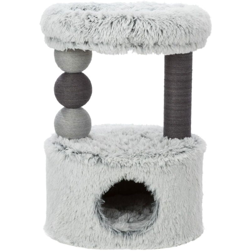 foto del prodotto tiragraffi harvey 73cm bianco nero