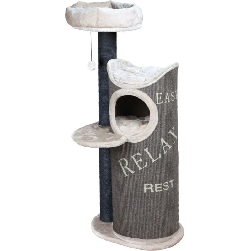 foto del prodotto tiragraffi juana 134cm grigio tortora grigio chiaro