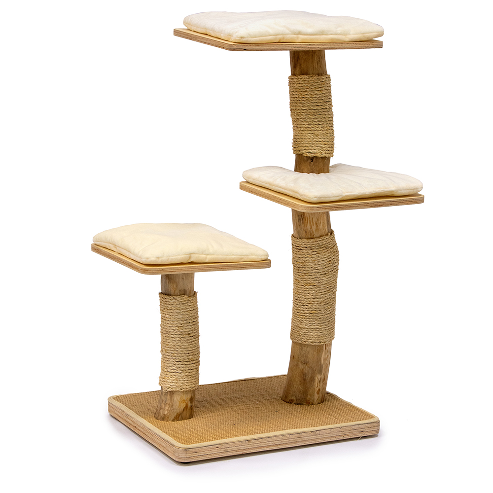 foto del prodotto tiragraffi karlie simbar beige legno naturale