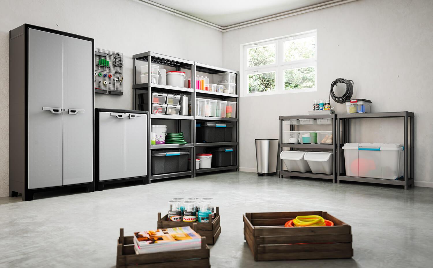 foto del prodotto titan basso xl armadio impermeabile cert. ipx3 ista 6 80x44x100h keter