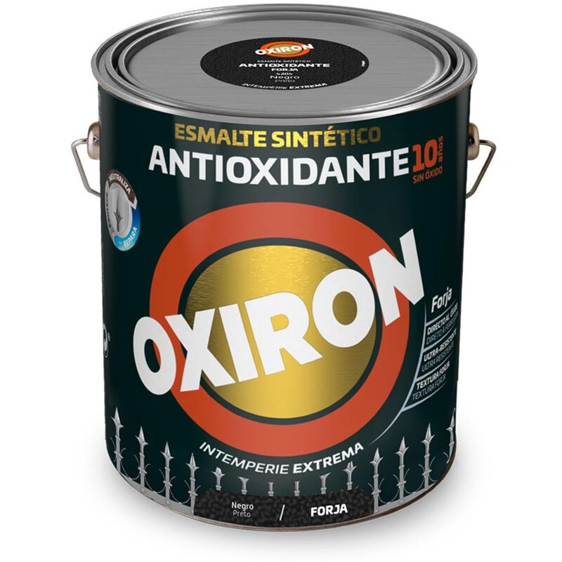 foto del prodotto titan smalto sintetico oxiron 5809031 nero 750 ml antiossidante
