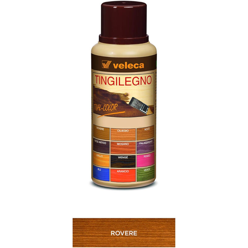 foto del prodotto tival tingente legno per interni rovere ml. 250 veleca 261