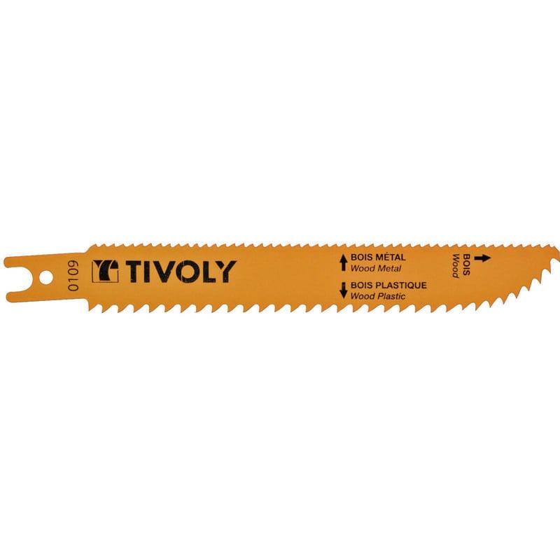 foto del prodotto tivoly 2 lame per sega a gattuccio multidirezionale lunga durata doppio attacco universale per taglio legno per taglio lamiera per taglio