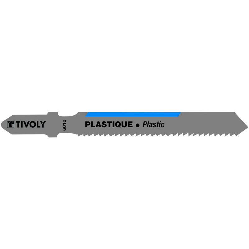 foto del prodotto tivoly 2 lame per seghetto alternativo finitura eccellente lunga durata taglio dritto attacco tipo t per tagliare plastica per tagliare