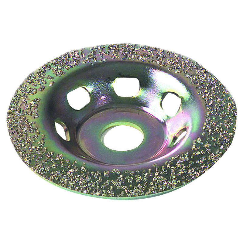 foto del prodotto tivoly disco metallico a grana di carburo di tungsteno per smerigliatrice, 115mm, grana 10 per sverniciatura molto grande