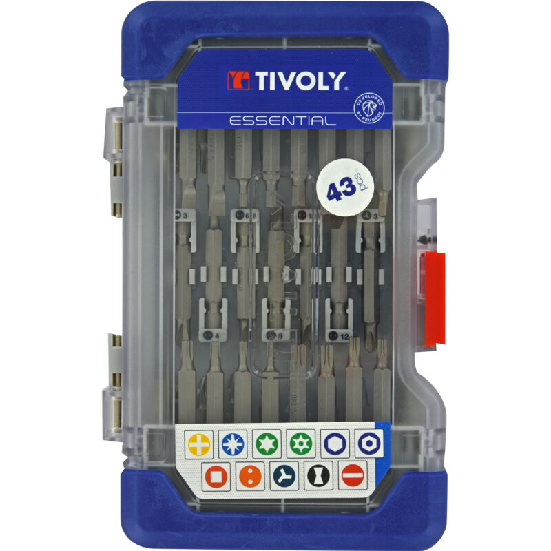foto del prodotto tivoly ranger box 43 pz. inserti lunghi