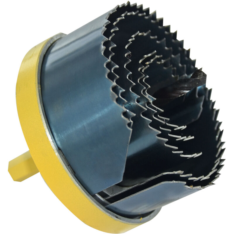 foto del prodotto tivoly sega a tazza multilama hcs 5 lame da 60mm a 95mm uso occasionale per forare legno tenero per forare intonaco