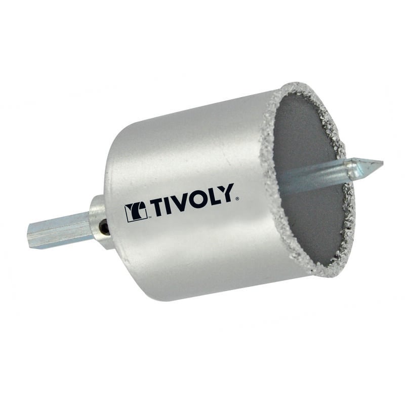 foto del prodotto tivoly sega a tazza per calcestruzzo monoblocco in metallo duro hm 67mm per forare mattoni per forare blocchi di cemento