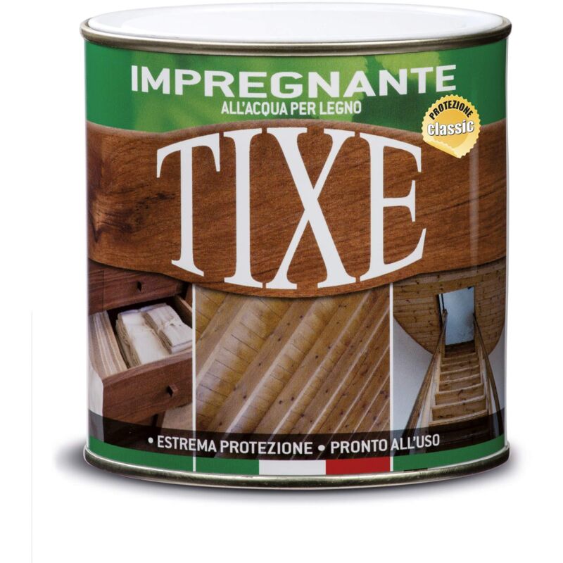 foto del prodotto tixe 250ml impregnante all'acqua noce scuro - per esterni ed interni