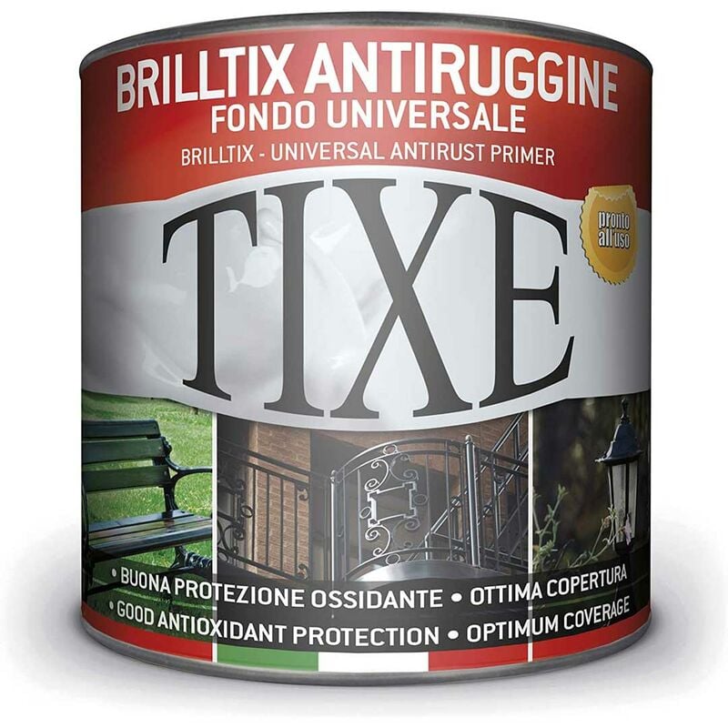 foto del prodotto tixe antiruggine fondo universale 500 ml brilltix arancio minio