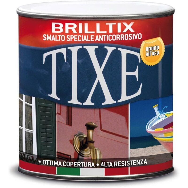 foto del prodotto tixe brilltix smalto a solvente ferro micaceo ghisa 2,5 lt