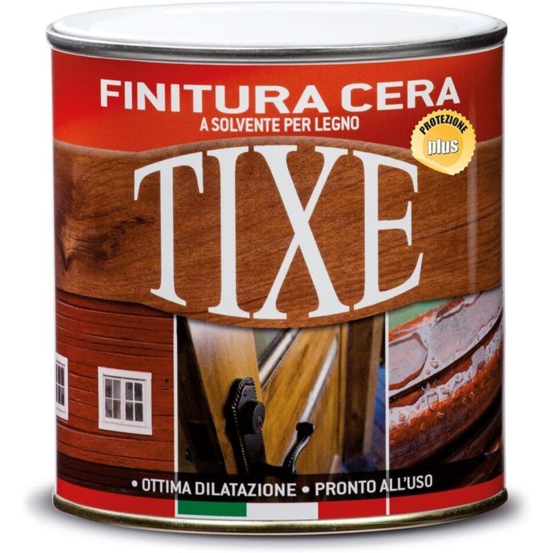 foto del prodotto tixe finitura cera a solvente per legno quercia satinato 750 ml