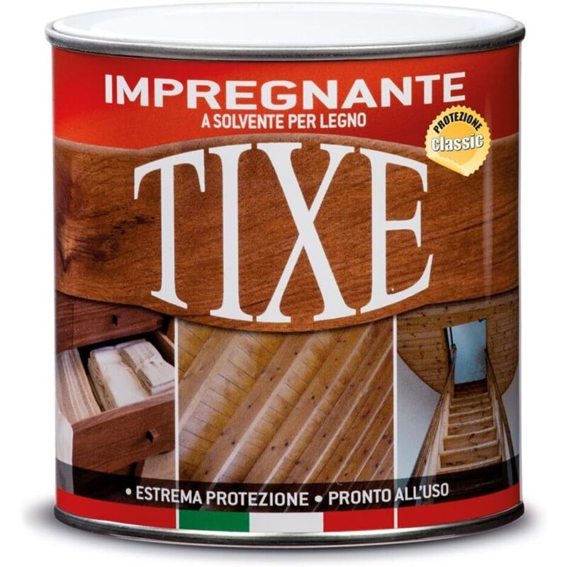 foto del prodotto tixe impregnante a solvente per legno noce chiaro 2,5 lt