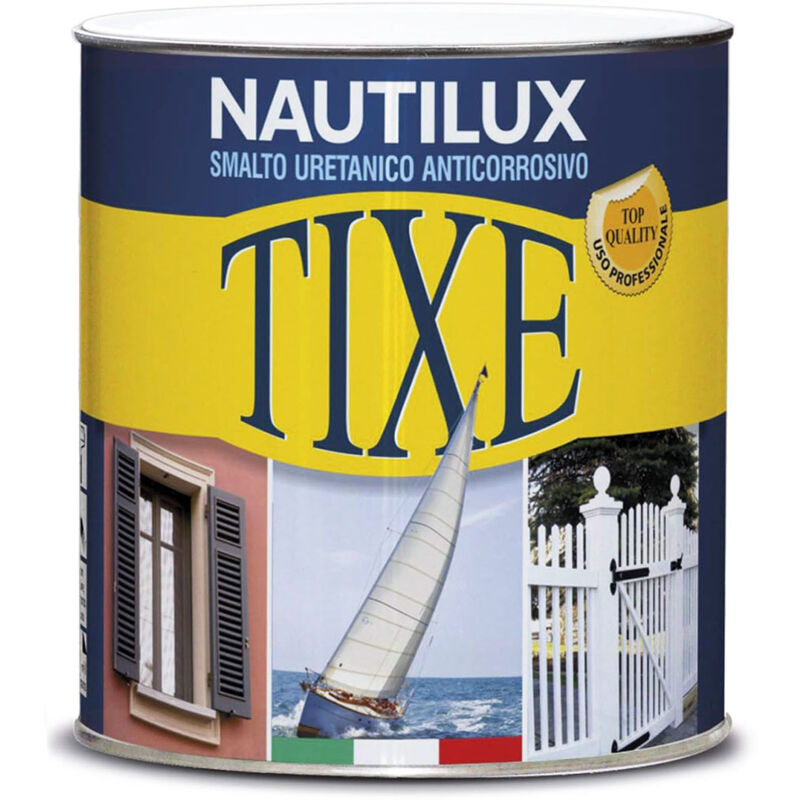 foto del prodotto tixe nautilux smalto a solvente vernice imbarcazioni barche bianco opaco 750 ml