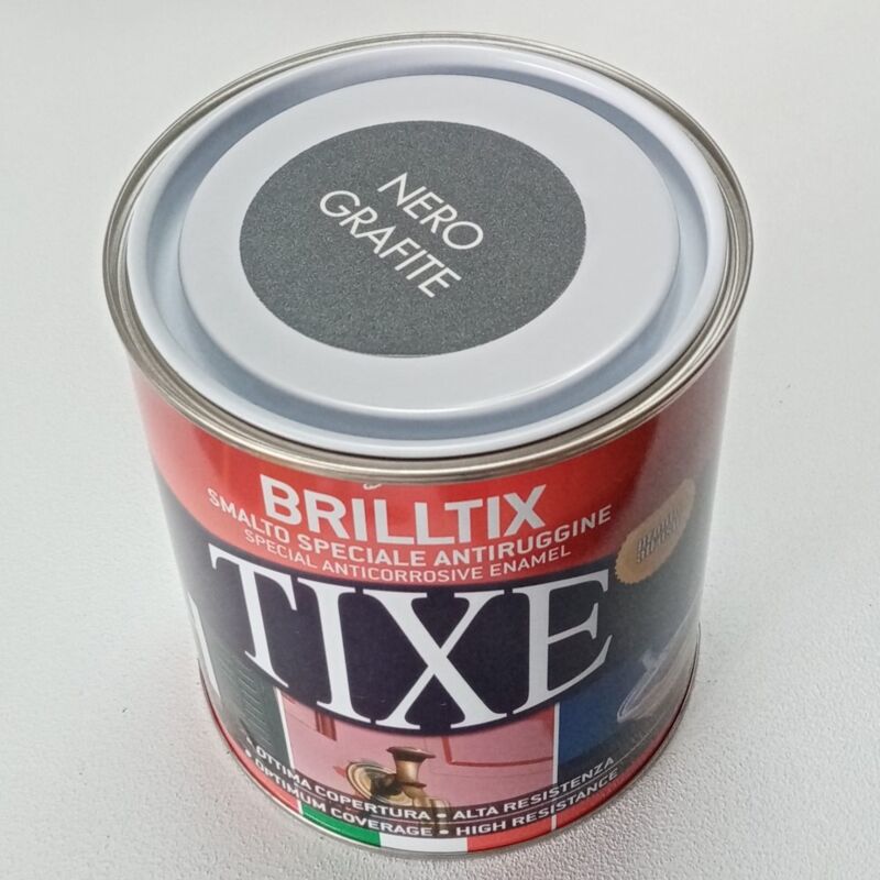 foto del prodotto tixe smalto anticorrosivo 750 ml brilltix micaceo nero