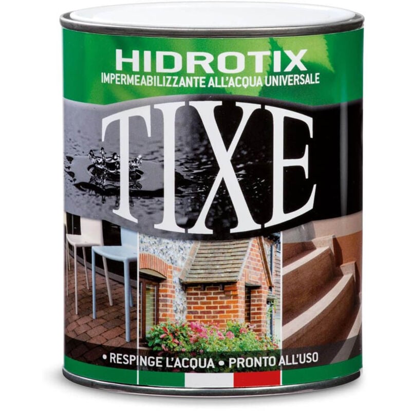 foto del prodotto tixe vernice impermeabilizzante trasparente all acqua universale hidrotix 2,5 lt