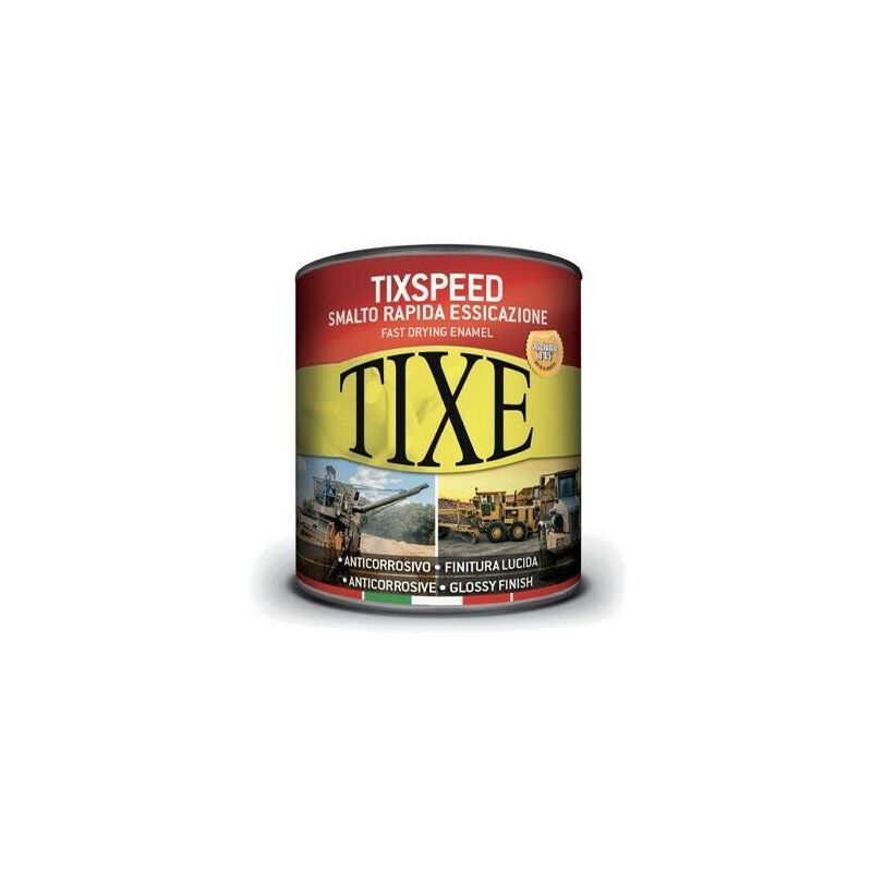 foto del prodotto tixspeed smalto rapida essicazione rosso segnale 750 ml tixe