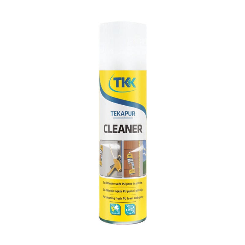foto del prodotto tkk pulitore solvente per schiuma poliuretanica tekapur cleaner ml.500 in bomboletta spray