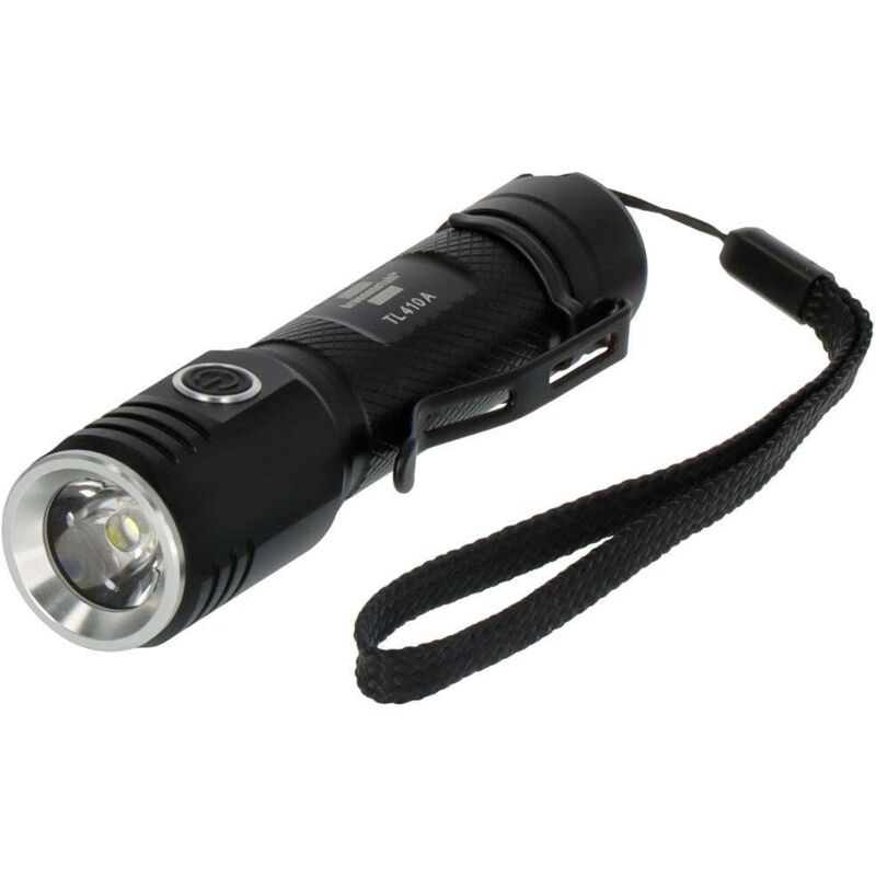 foto del prodotto tl 410 a led monocolore torcia tascabile interfaccia usb a batteria ricaricabile 400 lm 29 h brennenstuhl