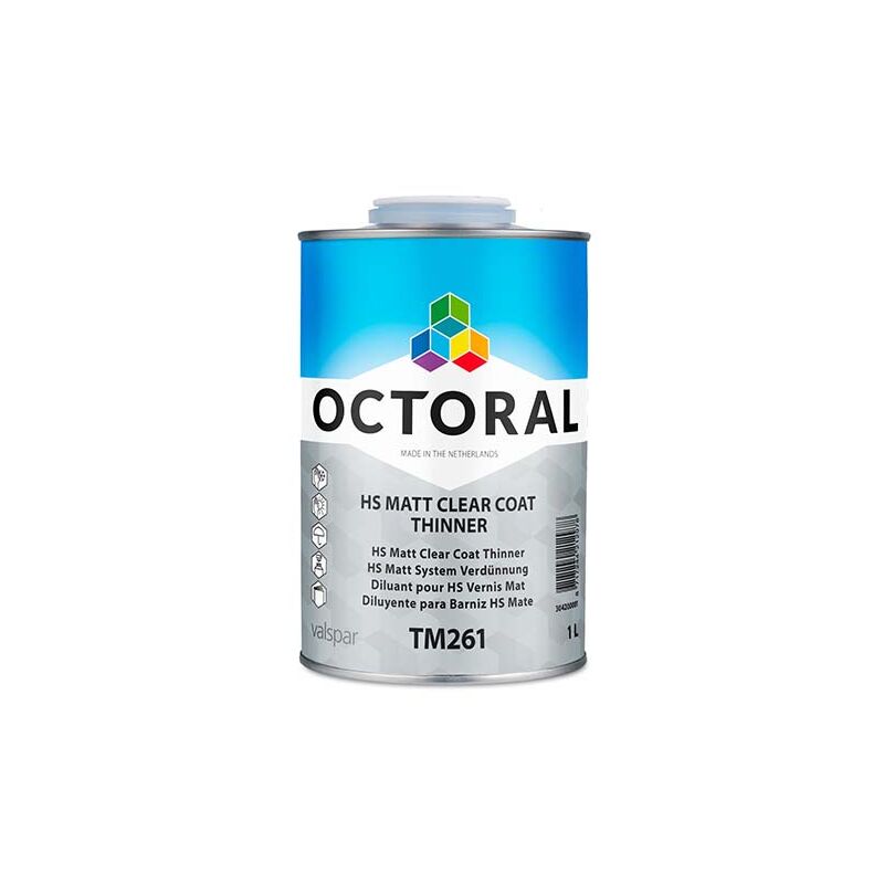 foto del prodotto tm 261 hs diluente per trasparente 1 lt octoral