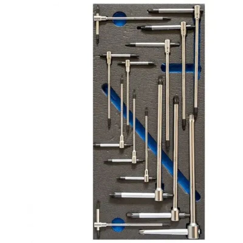 foto del prodotto tm01 009 termoformato morbido con assortimento 13 pz. - fervi