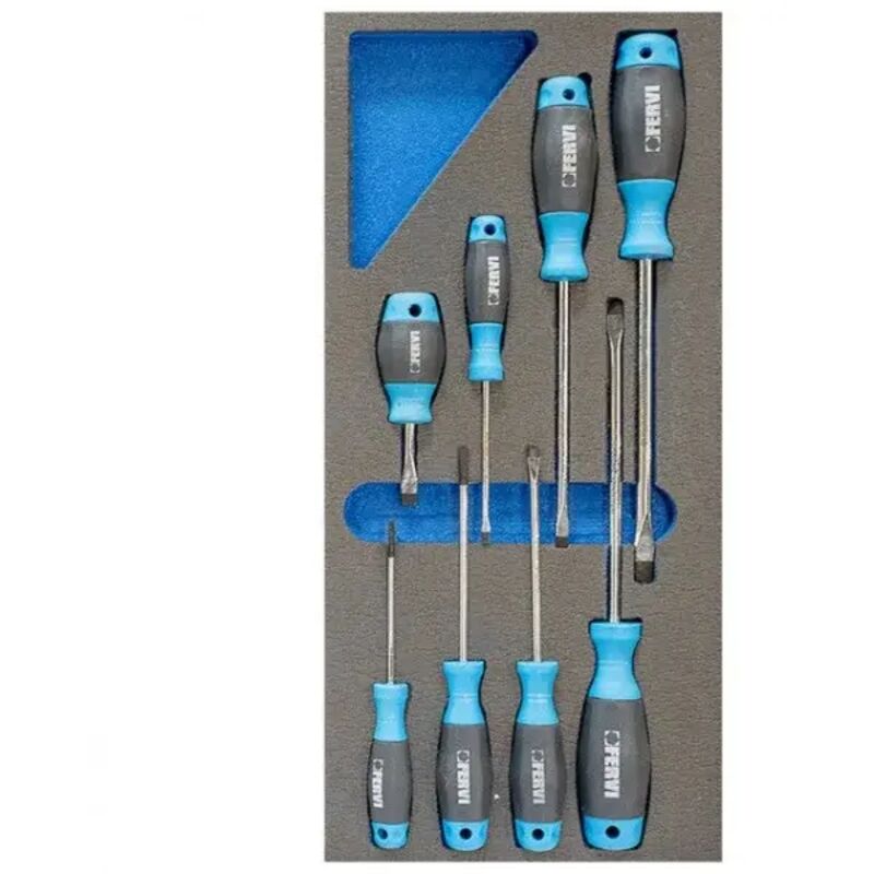 foto del prodotto tm01 016 termoformato morbido con assortimento 8 pz. - fervi