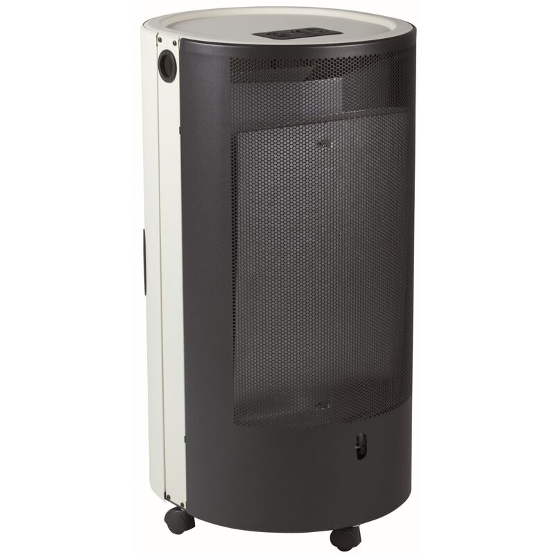 foto del prodotto tmc stufa a gas bombola gpl riscaldante con ruote portatile blue belle chic vari colori beige