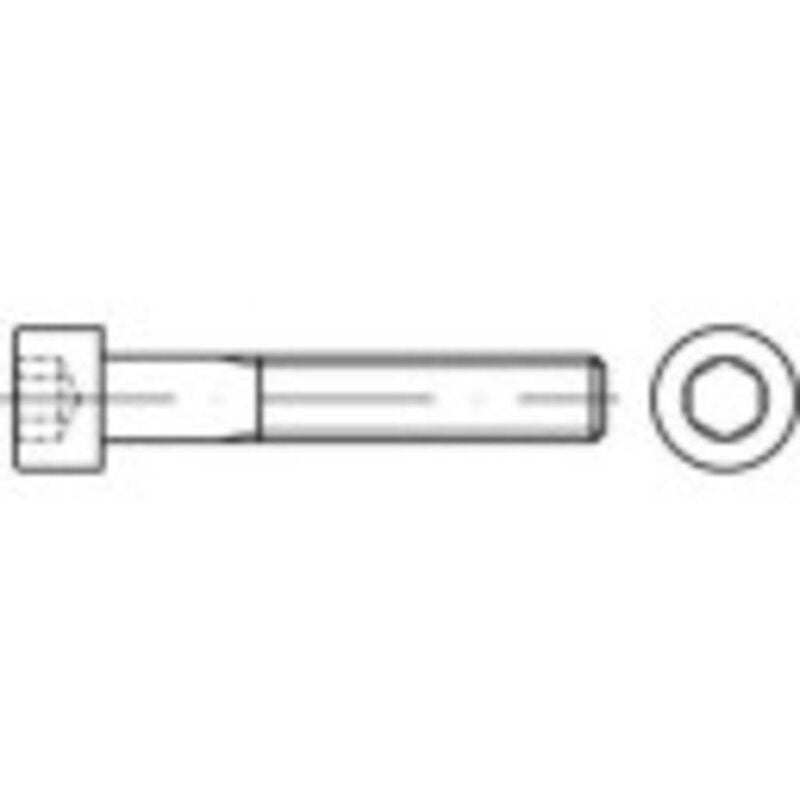foto del prodotto to 5371959 viti cilindriche m3 14 mm interno esagonale acciaio inox a2 100 pz. toolcraft