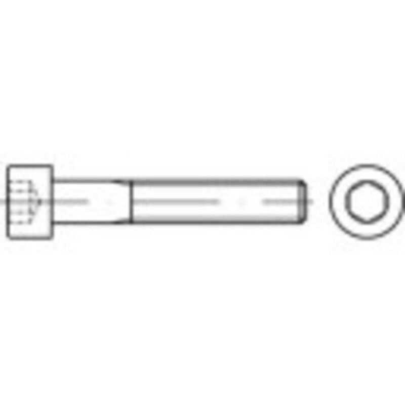 foto del prodotto to 5423379 viti cilindriche m3 8 mm interno esagonale 100 pz. toolcraft