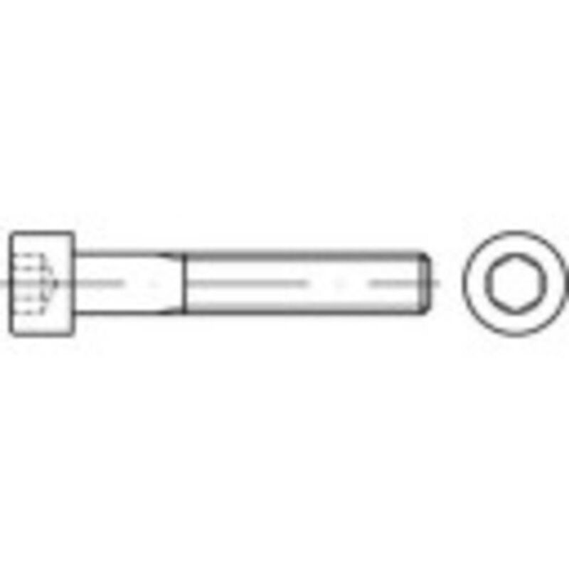 foto del prodotto to 5423382 viti cilindriche m3 10 mm interno esagonale 100 pz. toolcraft