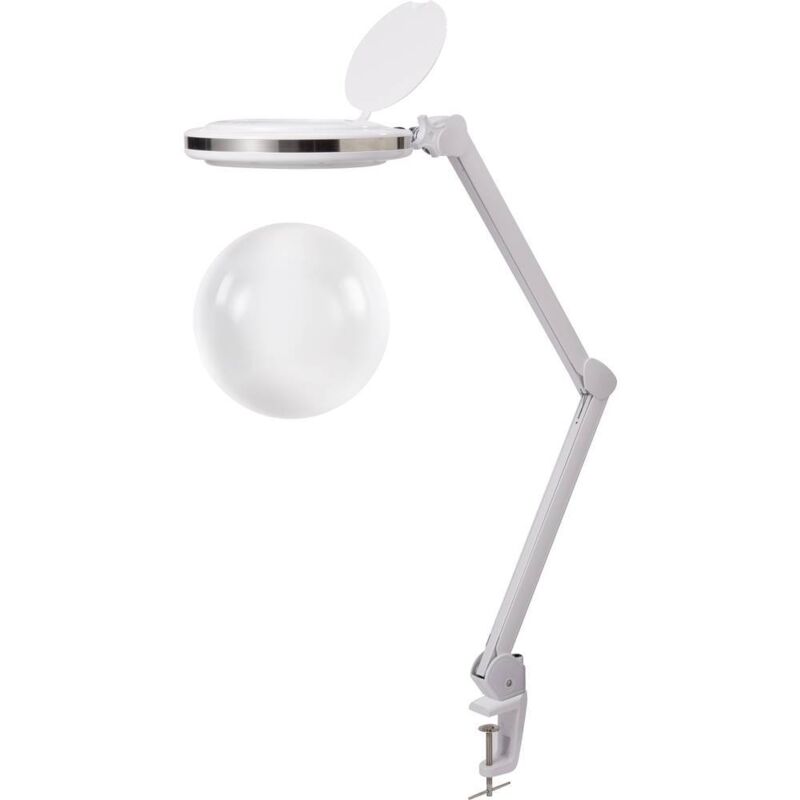 foto del prodotto to-7447437 lampada con lente d'ingrandimento 127 mm 3d 1,75 x 820 in, dimmerabile incl. lente di ricambio ø 1 - toolcraft