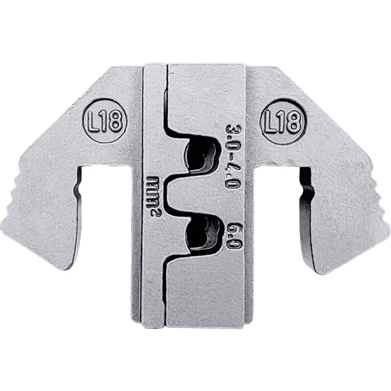 foto del prodotto to-9625863 matrice di crimpaggio contatto mcp 6.3 4.8k e spt 3 fino a 6 mm adatto per marchio pinze toolcr - toolcraft