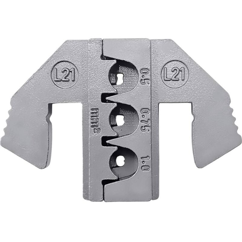 foto del prodotto to-9625872 matrice di crimpaggio contatto piatto mcp 6.3 4.8k e spt sws 0.5 fino a 1 mm adatto per marchio - toolcraft