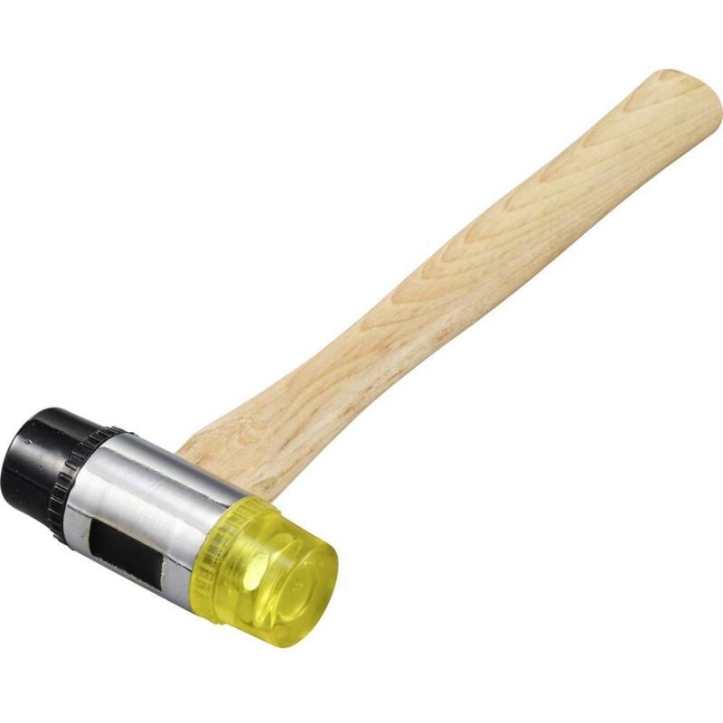 foto del prodotto to 9991029 martello di gomma medio morbido, medio duro 235 g 260 mm 1 pz. toolcraft