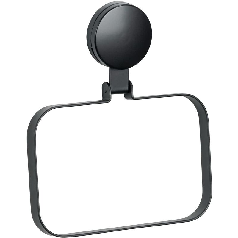 foto del prodotto toallero de aro static loc plus pavia, negro