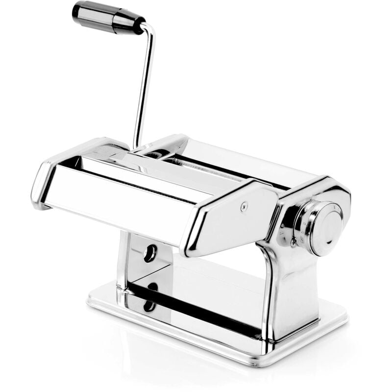 foto del prodotto toboli macchina manuale per pasta fresca in acciaio inox, sfoglia 2 6mm, nonna papera