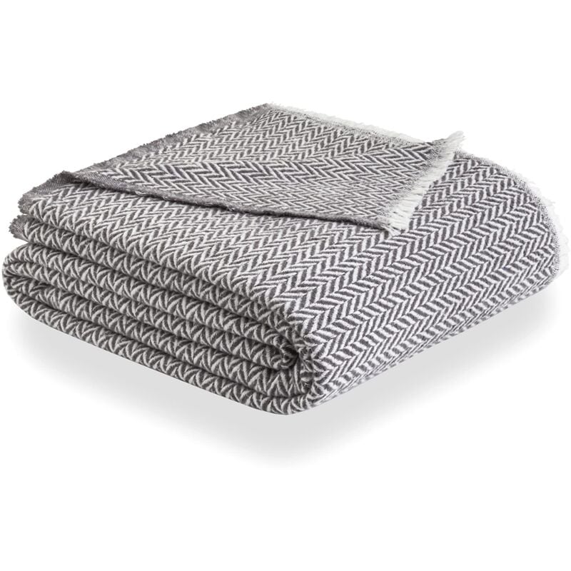 foto del prodotto todocama coperta in cotone extra morbido, quattro stagioni, copriletto multiuso, plaid per letto, coperta in pile, copriletto, copriletto,