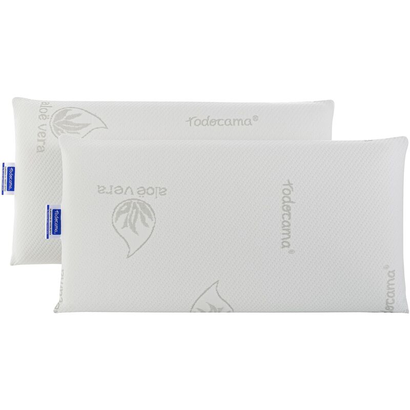 foto del prodotto todocama cuscino viscoelastico, 70 cm, 2 pezzi