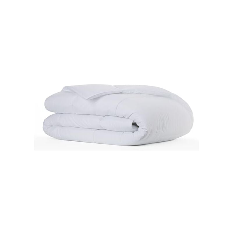 foto del prodotto todocama piumone, imbottitura in fibra 3002 antiacaro, autunno inverno, 300 g m , colore bianco tutte le misure disponibili . culla 60 70 80x160 cm